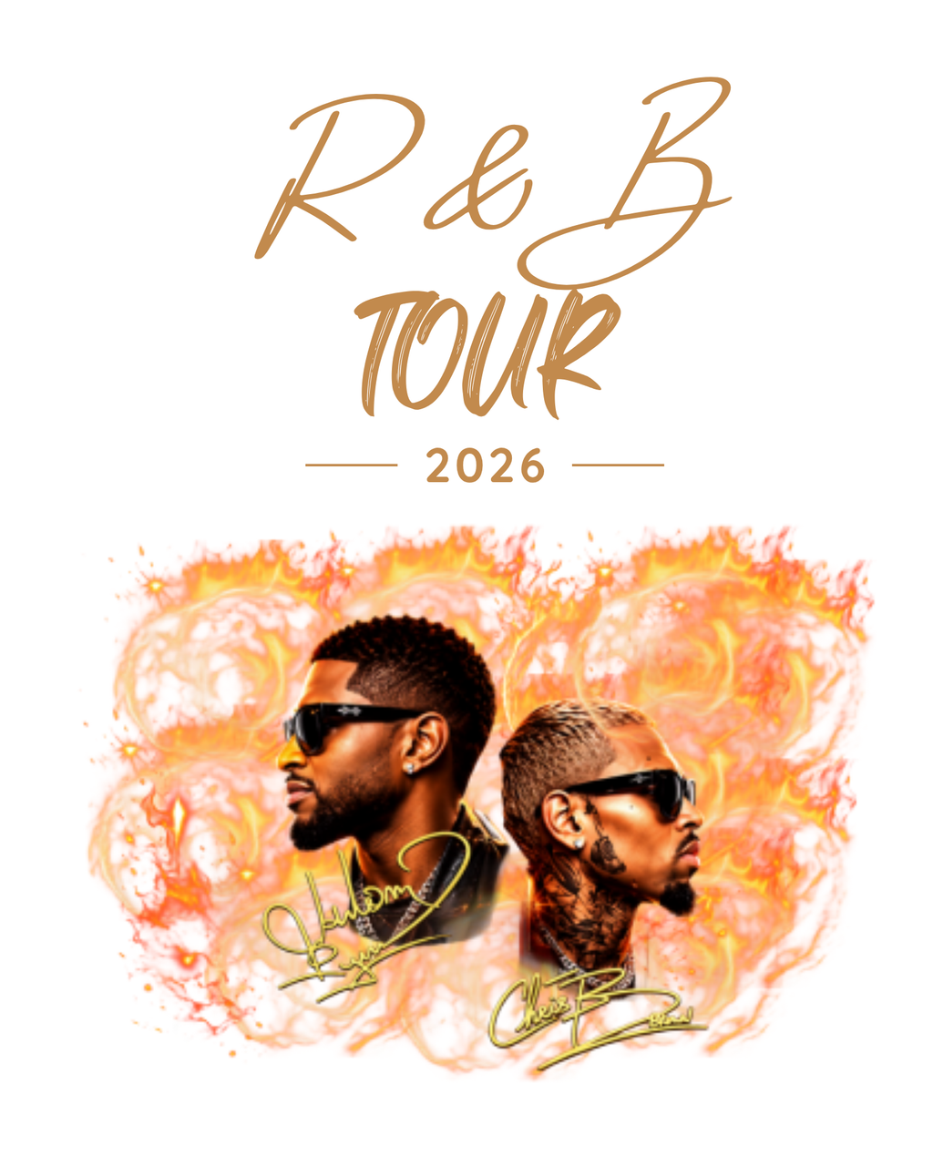 R & B Fire Tour | Concert Inspired Shirt Design | 2026 starting att $20