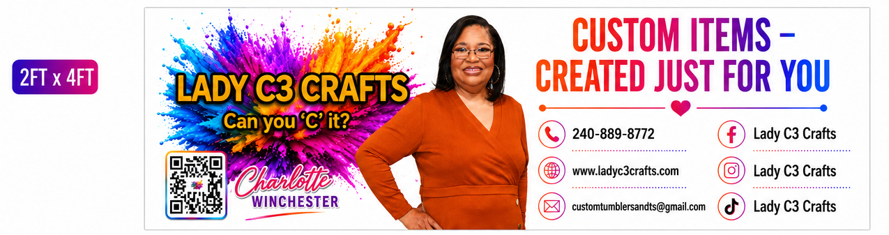 Custom Vinyl Banners | Personalized Business, Church, Event & Trade Show Banners Starting at 45.00