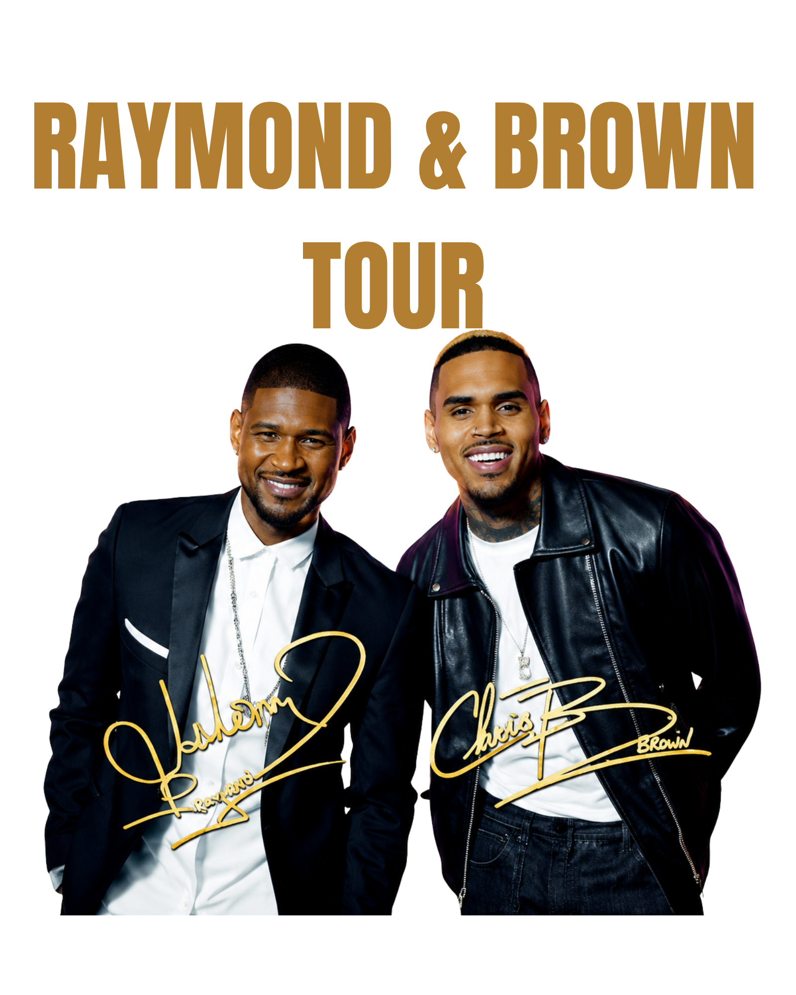 R & B Portrait | R&B Tour 2026 Shirt Starting at $20