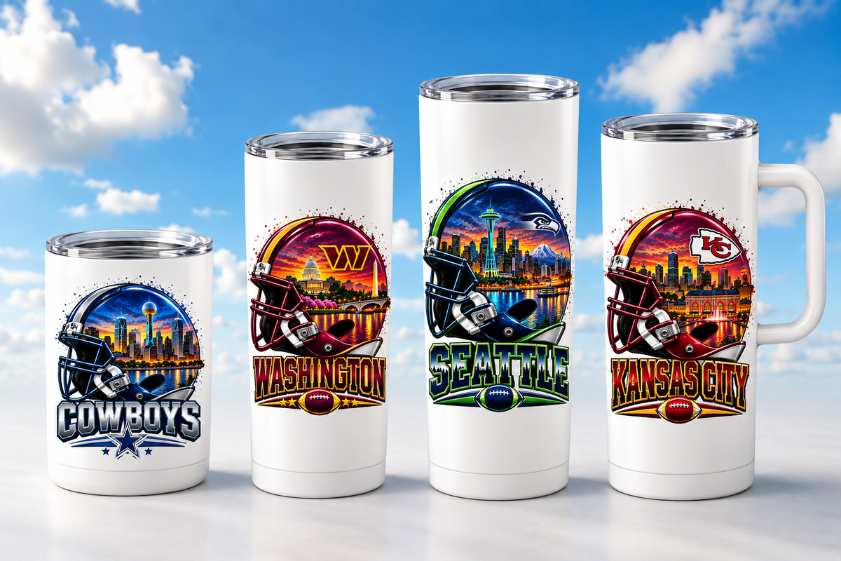 Skyline Tumbler – 12 oz, 20 oz, 30 oz & 40 oz Starting at $20