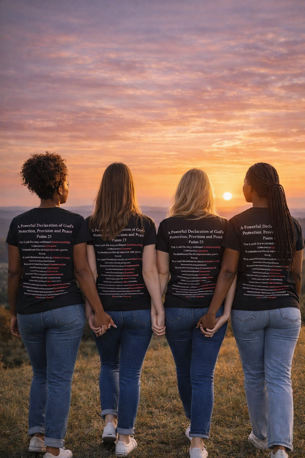 Psalms 23 Christian T-Shirt Starting at $20