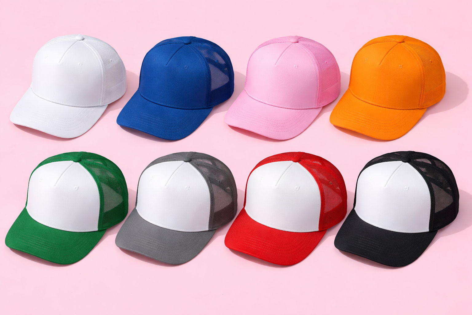 Custom Caps Solid & Two-Tone Caps Personalized Hat Starting at $20