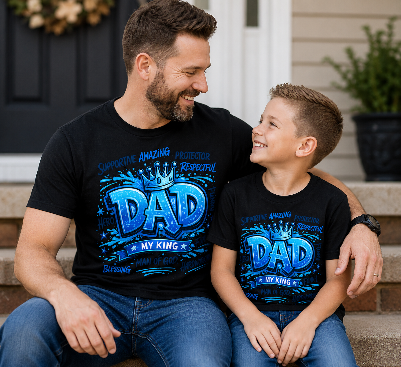Dad My King Shirt - Father’s Day Graphic Tee for Amazing Dads Starting at $20